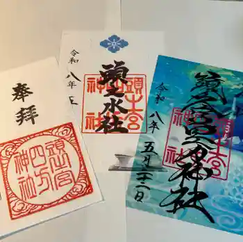 頭之宮四方神社の御朱印 2026年05月