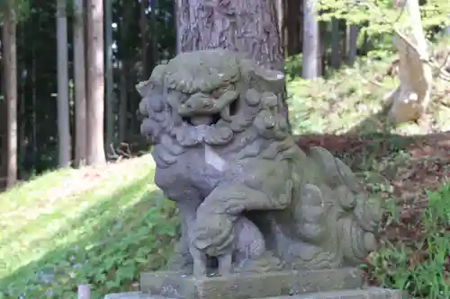 白幡八幡神社の狛犬