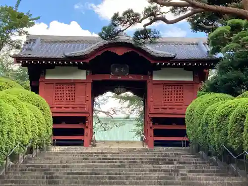 護国寺の山門・神門