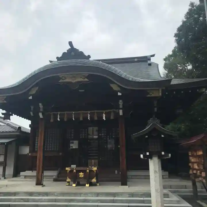 片山八幡神社の本殿・本堂
