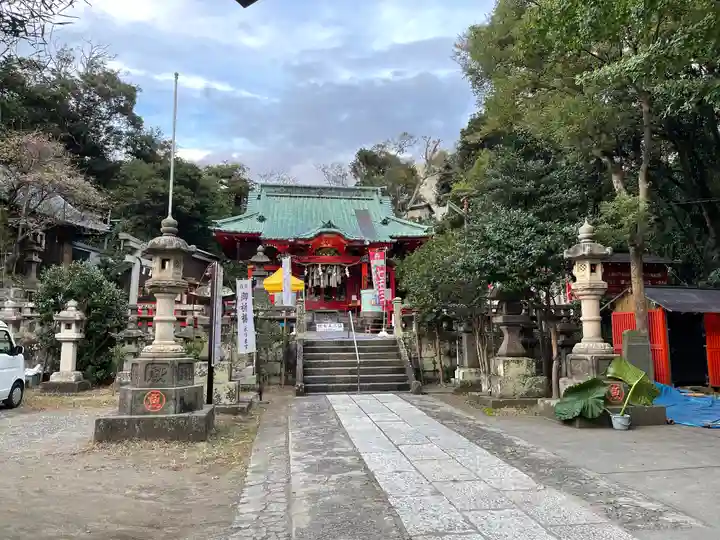 海南神社の本殿・本堂