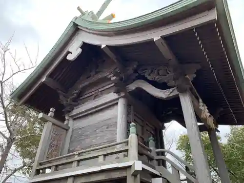 青木八坂神社の本殿・本堂