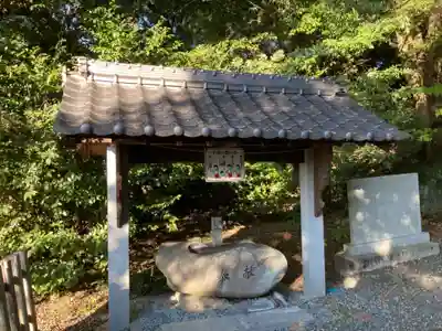 徳川神社の手水舎