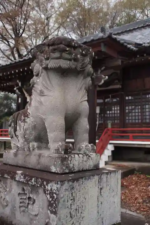 山八幡神社の狛犬