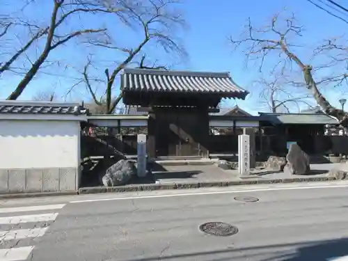 圓照寺の山門