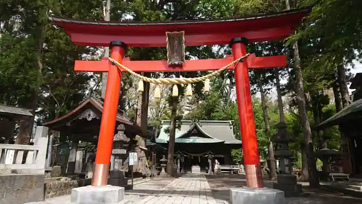 小室浅間神社の鳥居