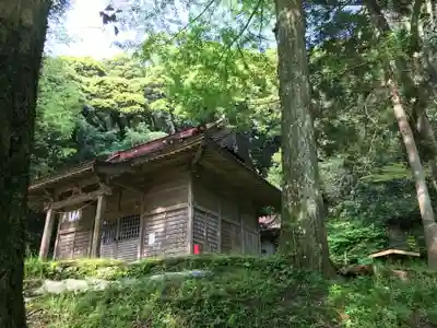 鵜羽神社の本殿・本堂