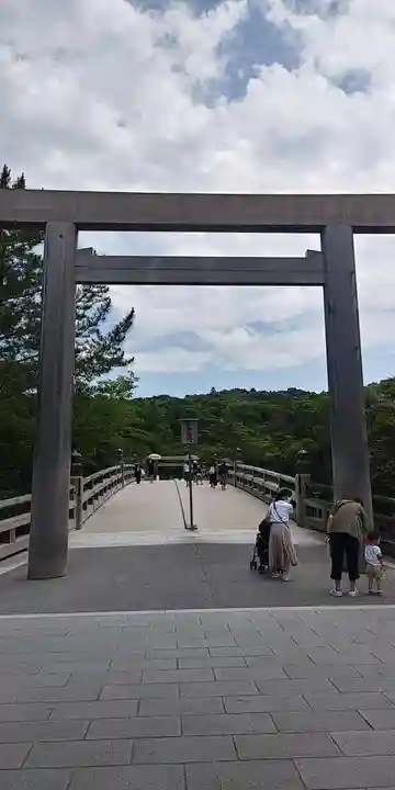 伊勢神宮内宮(皇大神宮)の鳥居