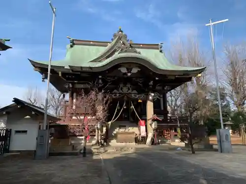 諏訪神社の本殿・本堂