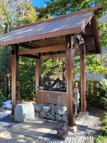  六本木天祖神社の手水舎