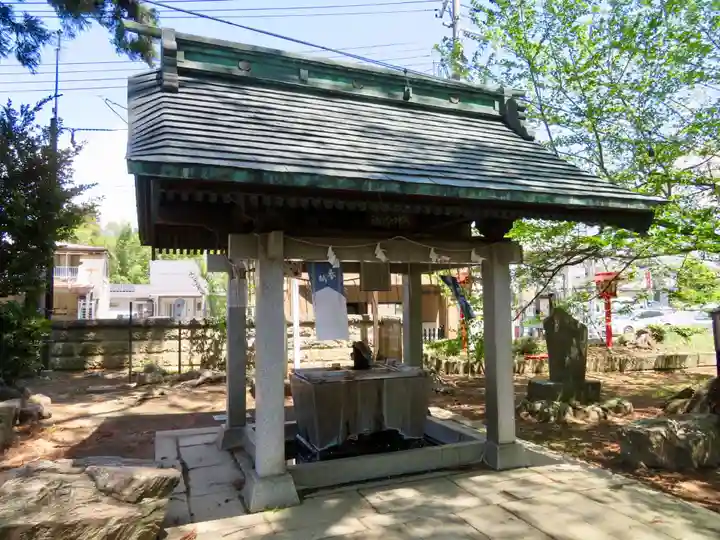 神炊館神社 ⁂奥州須賀川総鎮守⁂の手水舎
