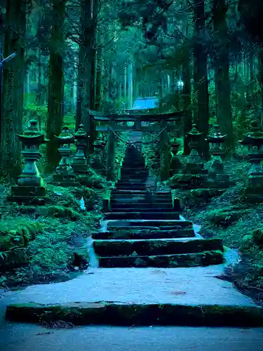 上色見熊野座神社の鳥居