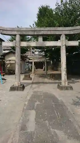 稲荷神社の鳥居