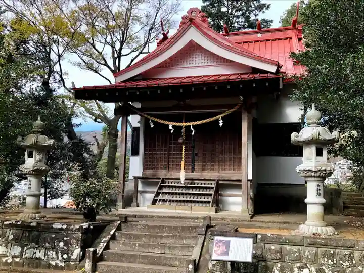比波預天神社の本殿・本堂