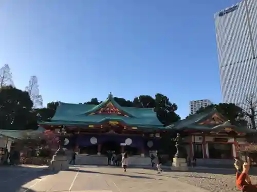日枝神社の本殿・本堂