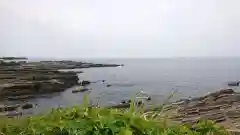 楫の三郎山神社の景色