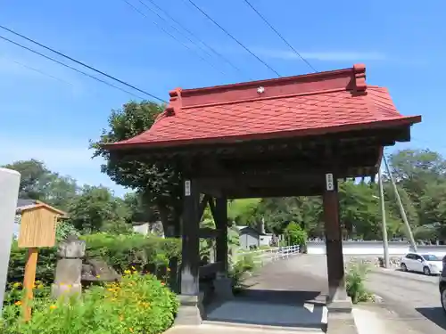 自元寺の山門