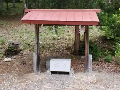 生田原神社の手水舎
