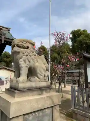貴布禰神社の狛犬