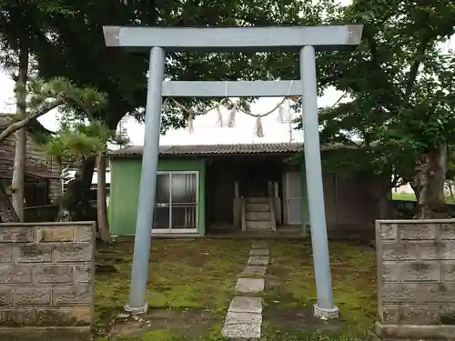 神社（宮川）の鳥居