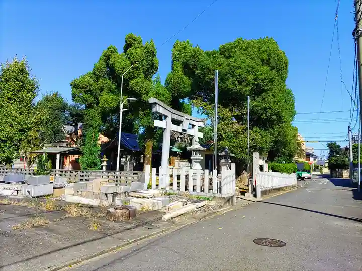 八幡社(新福寺八幡社)の鳥居
