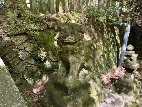 巨勢山口神社の狛犬