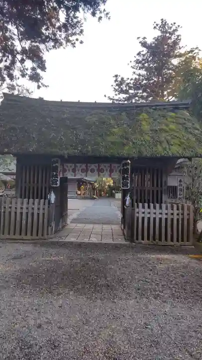 常陸國總社宮の山門・神門