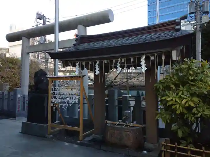 御穂鹿嶋神社の手水舎