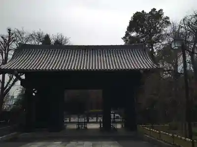 輪王寺両大師堂(寛永寺輪王殿)の山門・神門
