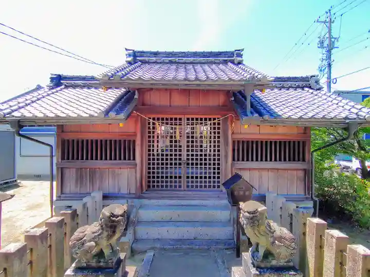 鍬山神社(弐屋敷)の本殿・本堂
