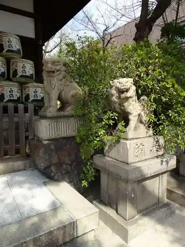 七宮神社の狛犬