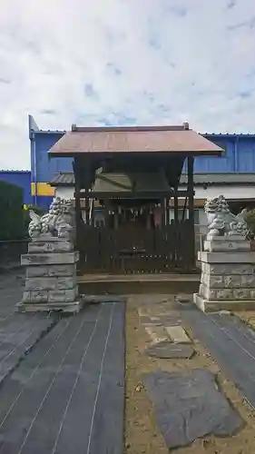 高田神社の狛犬
