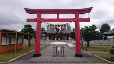 美瑛神社の鳥居