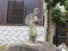 石切劔箭神社の像