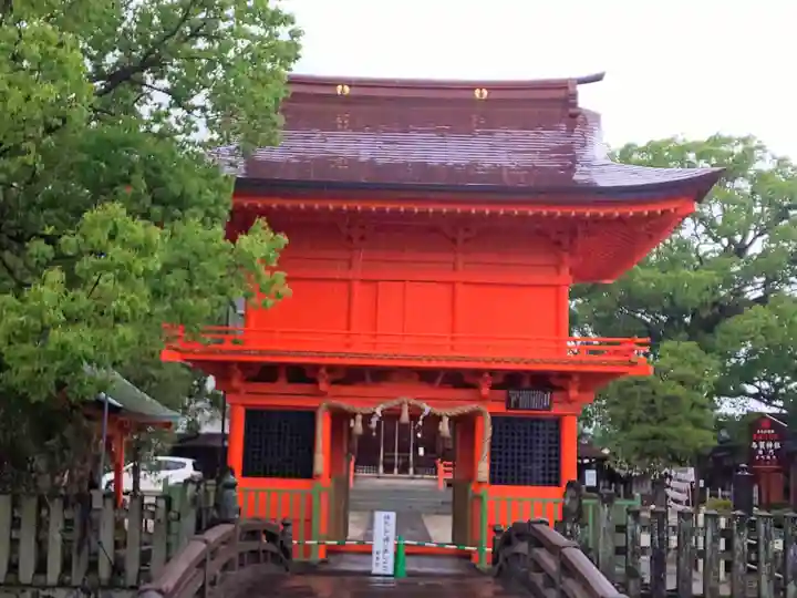 與賀神社の山門・神門