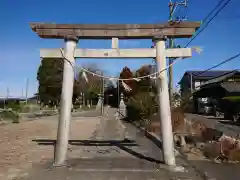 熊野社の鳥居