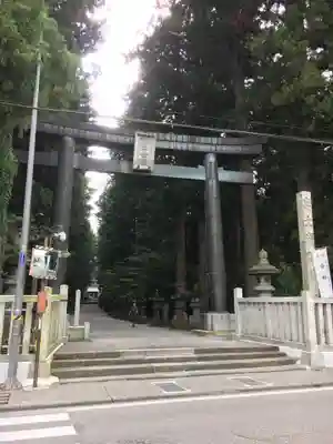 北口本宮冨士浅間神社の鳥居