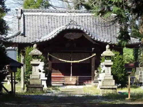 網戸神社の本殿