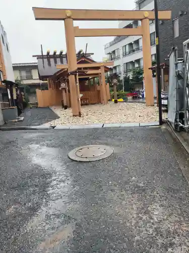 【閉業】小石川大神宮の鳥居