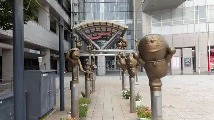 大木白山社の周辺