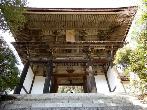 円成寺の山門・神門