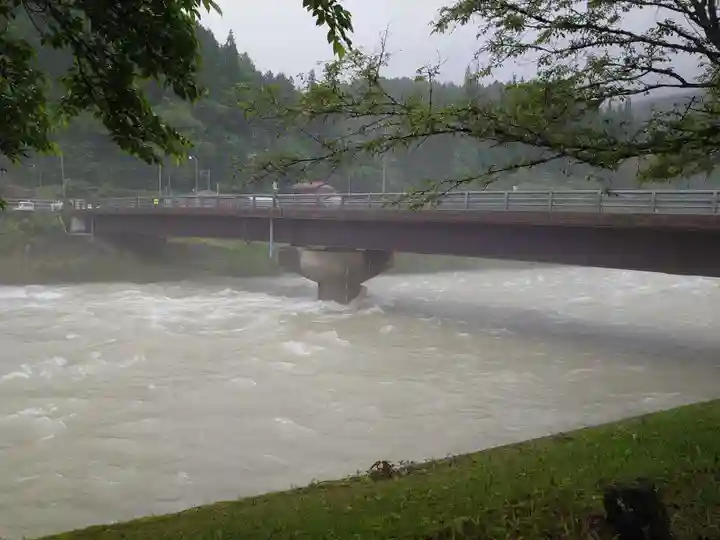 田瀬神社の周辺