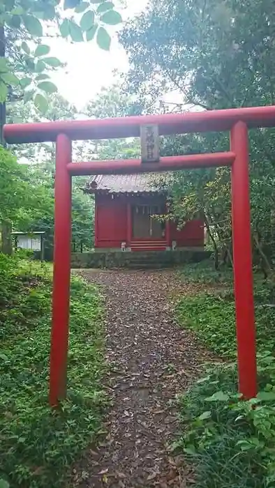 荒嶋神社の鳥居