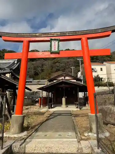 五宮神社の鳥居