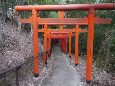 磐栄稲荷宮の鳥居