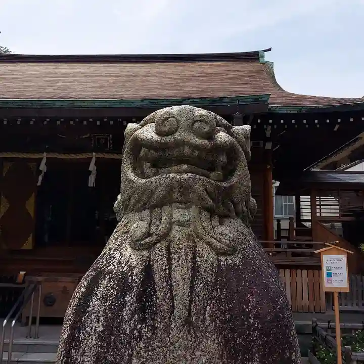 鎧神社の狛犬
