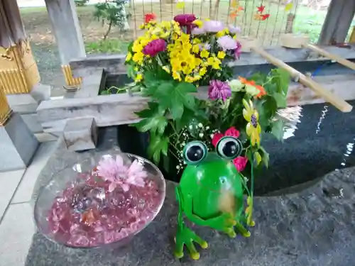 彌彦神社　(伊夜日子神社)の手水舎