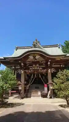 諏訪神社の本殿・本堂