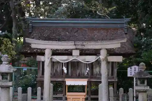 泉穴師神社の鳥居