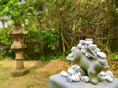 白兎神社の狛犬